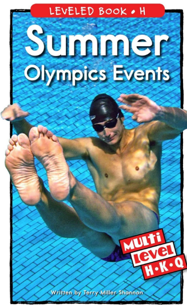 Summer Olympics Events绘本PDF+MP3资源免费下载