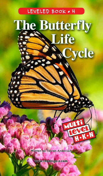 The Butterfly Life Cycle绘本PDF+MP3资源免费下载