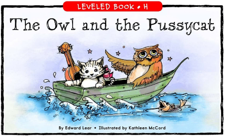 The Owl and the Pussycat绘本PDF+MP3资源免费下载