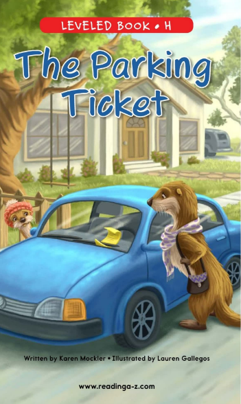 The Parking Ticket绘本PDF+MP3资源免费下载