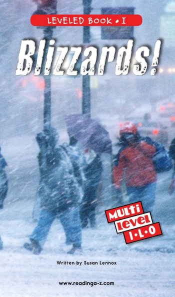 Blizzards!绘本PDF+音频资源免费下载