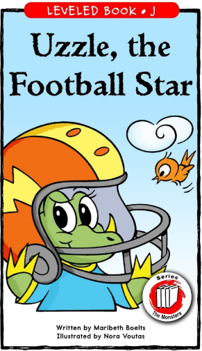 Uzzle, The Football Star绘本PDF+音频百度网盘免费下载