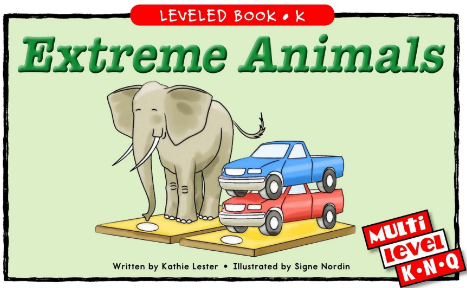 Extreme Animals英语绘本PDF+音频百度网盘免费下载