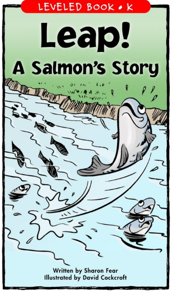 Leap! A Salmon's Story英语绘本PDF+音频百度网盘免费下载