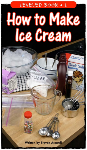 How to Make Ice Cream绘本电子版+MP3百度网盘免费下载