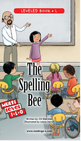 The Spelling Bee绘本PDF+MP3百度云免费下载