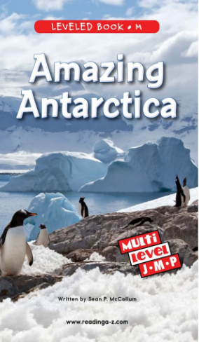 Amazing Antarctica绘本PDF+MP3百度云免费下载