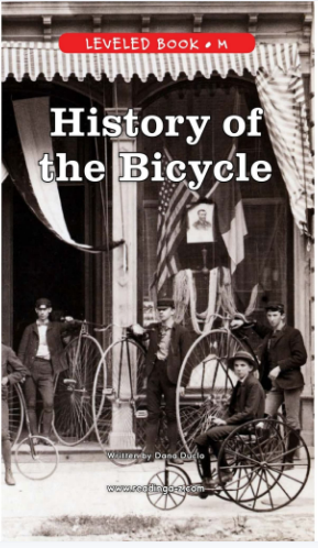 History of the Bicycle绘本PDF+MP3百度云免费下载