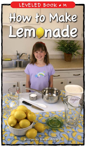 How to Make Lemonade绘本PDF+MP3百度云免费下载