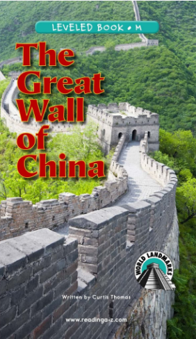 The Great Wall of China绘本PDF+音频资源免费下载