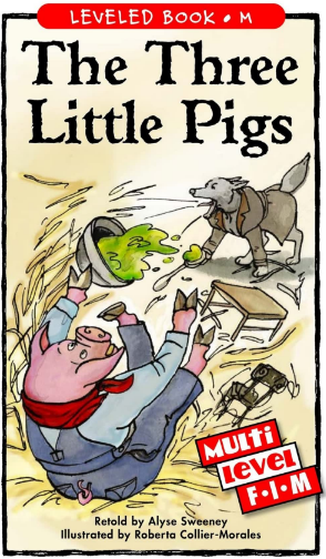 The Three Little Pigs绘本PDF+音频百度网盘免费下载