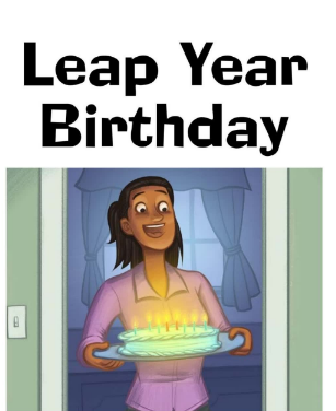 Leap Year Birthday绘本PDF+音频百度网盘免费下载