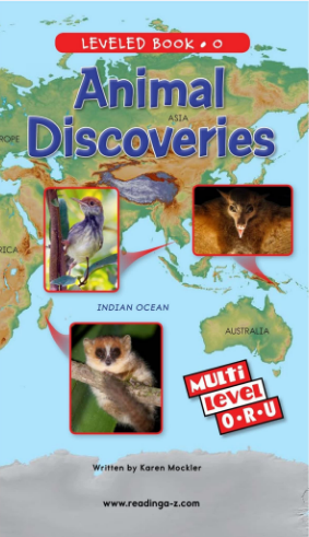 Animal Discoveries绘本PDF+音频百度网盘免费下载