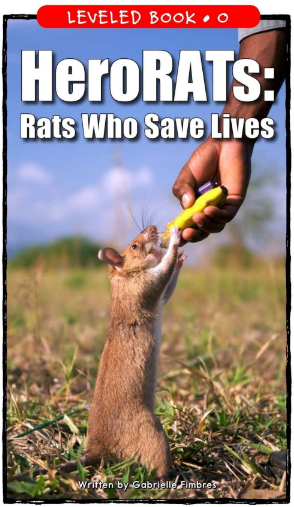 HeroRATs Rats Who Save Lives绘本PDF+音频百度网盘免费下载