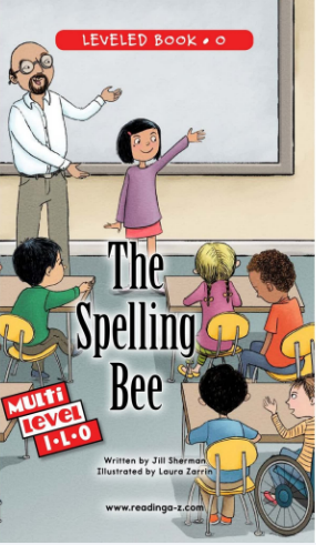 The Spelling Bee绘本PDF+音频百度网盘免费下载