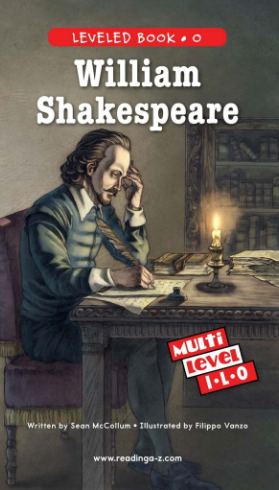 William Shakespeare绘本PDF+音频百度网盘免费下载