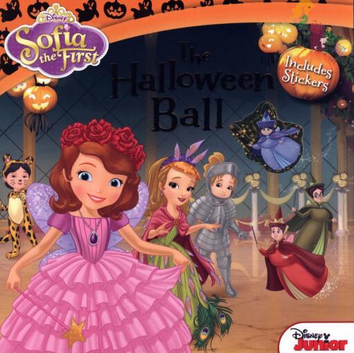 Sofia the First The Halloween Ball英文绘本pdf资源下载