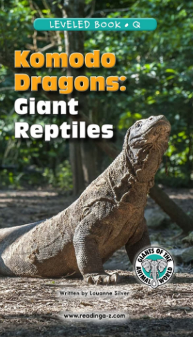 Komodo Dragons Giant Reptiles绘本电子书+MP3百度网盘免费下载