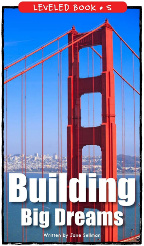 Building Big Dreams绘本PDF+MP3百度网盘免费下载