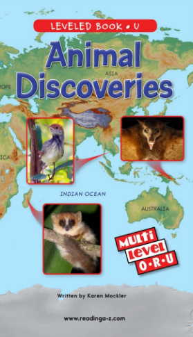 Animal Discoveries绘本PDF+音频百度网盘免费下载