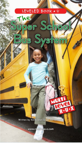 The Super School Bus System绘本PDF+音频百度网盘免费下载