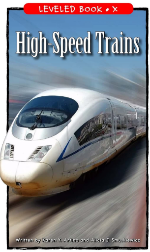 High-Speed Trains绘本PDF+音频百度网盘免费下载