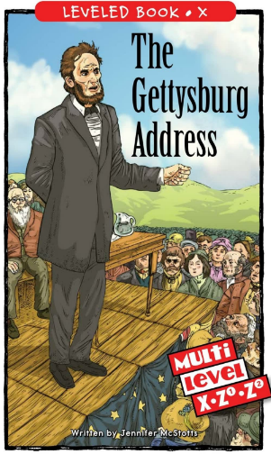 raz x级阅读The Gettysburg Address绘本PDF+音频百度网盘免费下载