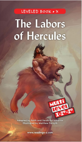 raz x级阅读The Labors of Hercules绘本PDF+音频百度网盘免费下载