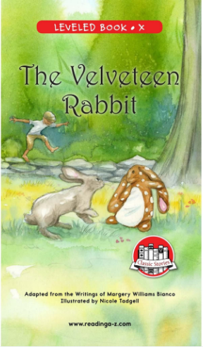 raz x级阅读The Velveteen Rabbit绘本PDF+音频百度网盘免费下载