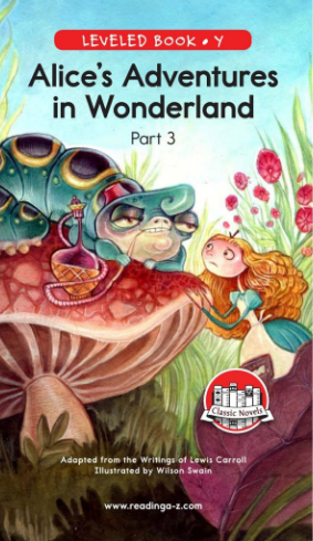 raz Y级阅读Alice's Adventures in Wonderland (Part 3)绘本PDF+音频百度网盘免费下载