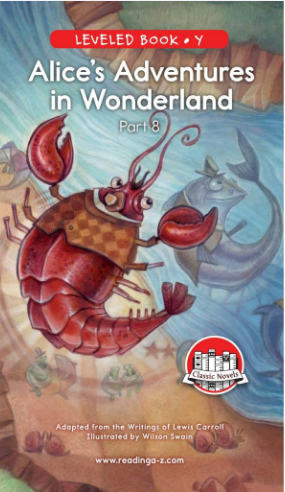 raz Y级阅读Alice's Adventures in Wonderland (Part 8)绘本PDF+音频百度网盘免费下载