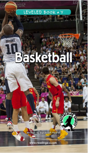 raz Y级阅读Basketball绘本PDF+音频百度网盘免费下载