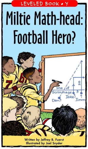 raz Y级阅读Miltie Math-head Football Hero绘本PDF+音频百度网盘免费下载