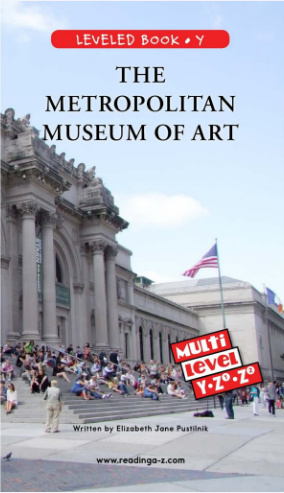 raz Y级阅读The Metropolitan Museum of Art绘本PDF+音频百度网盘免费下载