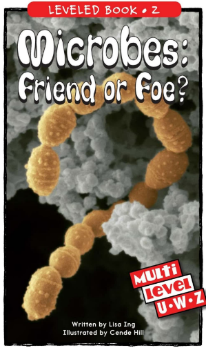 raz Z级阅读Microbes Friend or Foe绘本PDF+音频资源免费下载