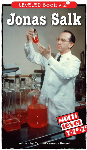 raz Z1级阅读Jonas Salk绘本PDF+音频资源免费下载