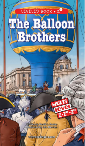 raz Z1级阅读The Balloon Brothers绘本PDF+音频资源免费下载