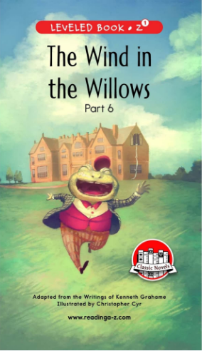 raz Z1级阅读The Wind in the Willows(Part 6)绘本PDF+音频资源免费下载