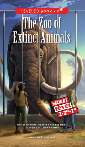 raz Z1级阅读The Zoo of Extinct Animals绘本PDF+音频资源免费下载