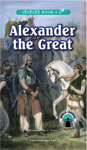 raz Z2级阅读Alexander the Great绘本PDF+音频资源免费下载