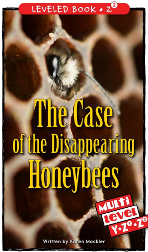 raz Z2级阅读The Case of the Disappearing Honeybees绘本PDF+音频资源免费下载