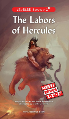 raz Z2级阅读The Labors of Hercules绘本PDF+音频资源免费下载