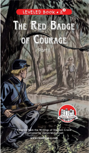 raz Z2级阅读The Red Badge of Courage (Part 1)绘本PDF+音频资源免费下载