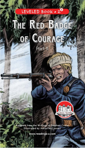 raz Z2级阅读The Red Badge of Courage (Part 11)绘本PDF+音频资源免费下载