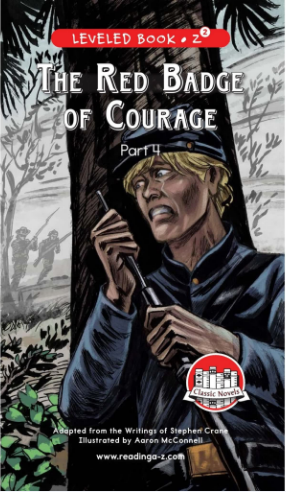 raz Z2级阅读The Red Badge of Courage (Part 4)绘本PDF+音频资源免费下载