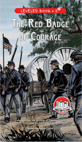 raz Z2级阅读The Red Badge of Courage (Part 7)绘本PDF+音频资源免费下载