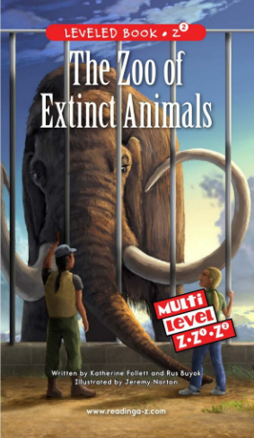 raz Z2级阅读The Zoo of Extinct Animals绘本PDF+音频资源免费下载