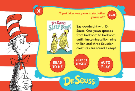 苏斯博士Dr. Seuss's SLEEP BOOK英文绘本PDF资源免费下载