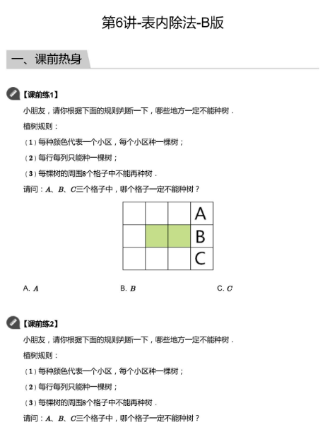 2020学而思二年级数学暑期培训班06讲表内除法视频资源免费下载