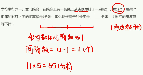 2020学而思三年级数学暑期培训班09讲植树问题进阶视频资源免费下载